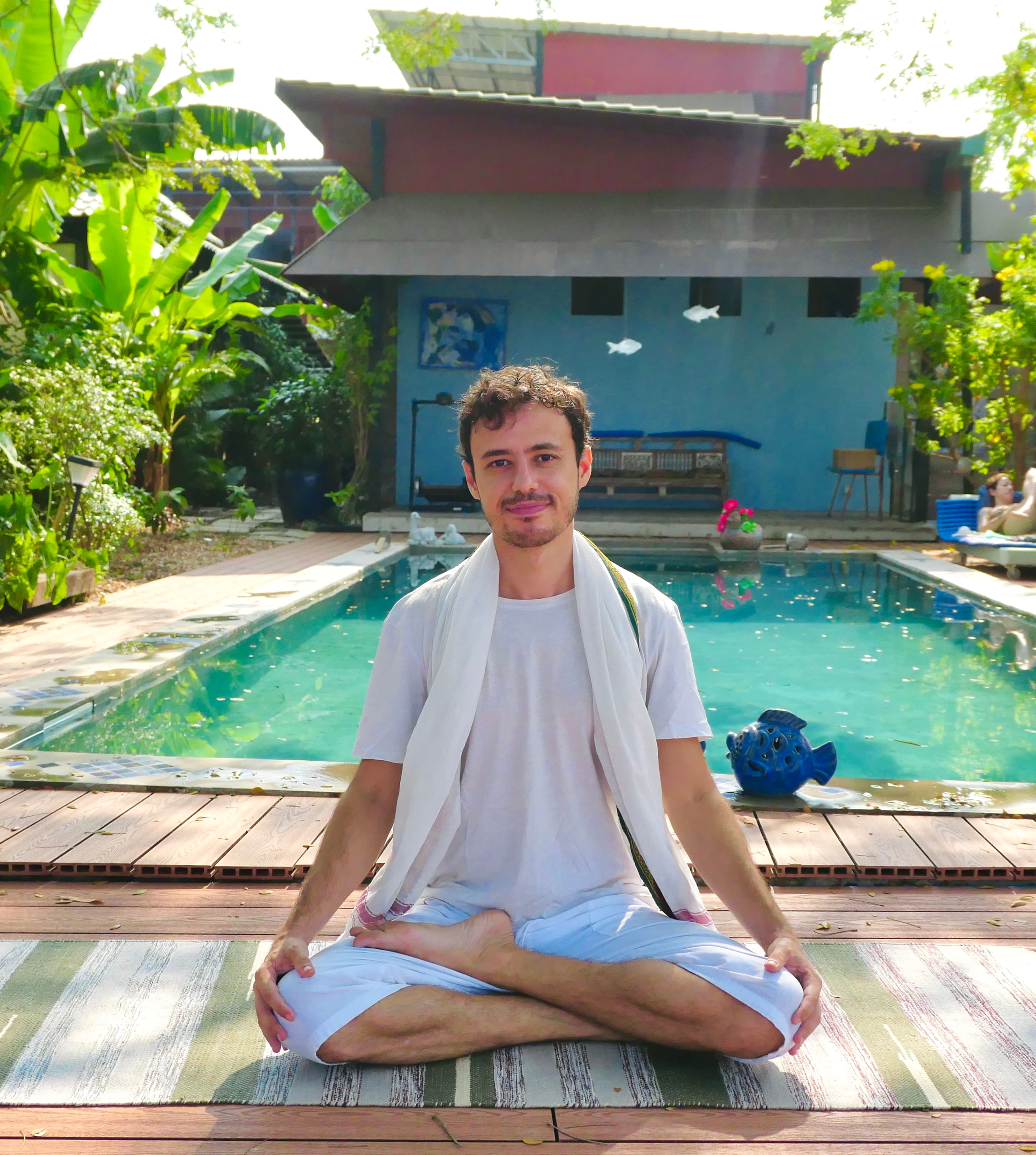 Açık havada meditasyon pratiği